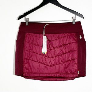 Smartwool Burgundy Mini Skirt